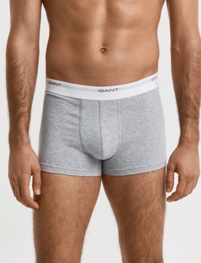 GANT Core Trunk 3 Pack Grey XXL