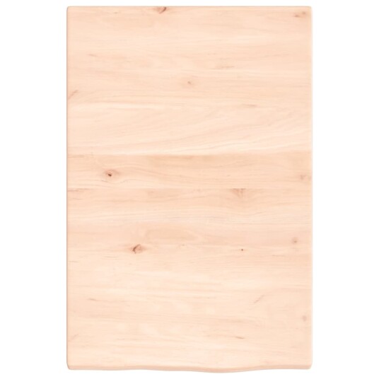 Benkeplate til bad 40x60x2 cm ubehandlet heltre Benkeplate til bad 40x60x2 cm ubehandlet heltre