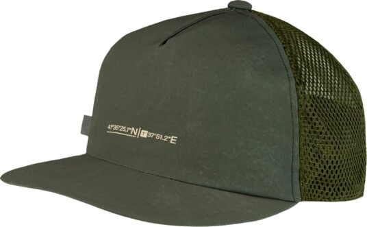Buff Pack Trucker Cap OneSize, Solid Military Buff Pack Trucker Cap OneSize, Solid Military