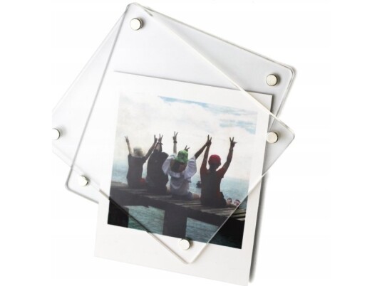 Loveinstant Frame Photo Magnet Frame Polaroid 600 I-Type Sx-70 / Størrelse Max 8,8 X 10,8 Cm
