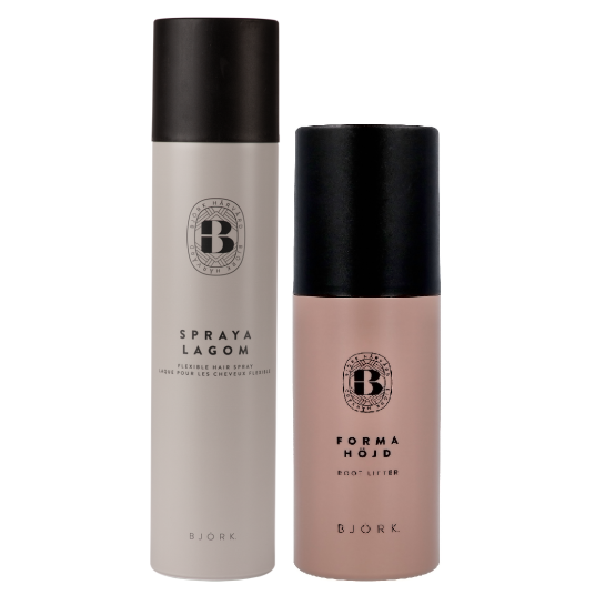Björk Spray Bundle Hairspray 300 ml & Root Lifter 150 ml Björk Spray Bundle Hairspray 300 ml & Root Lifter 150 ml