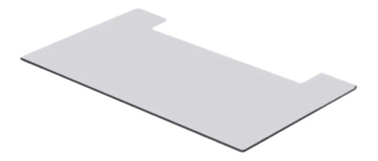 Nordpeis Davos P gulvplate klart glass GF-DAV0P-100