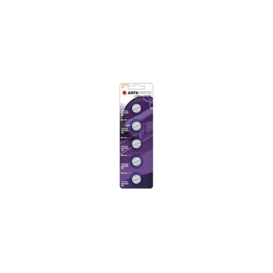CR1620 5-pak AgfaPhoto knappebatteri - Lithium, 3V