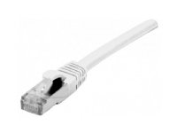 EXC Patch Cord RJ45 CAT.6 F/UTP Copper LSZH (Halogenfri) Snagless White 0.30m EXC Patch Cord RJ45 CAT.6 F/UTP Copper LSZH (Halogenfri) Snagless White 0.30m