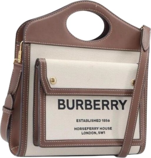 Burberry Vintage Dame Pre owned Beige ONE SIZE,