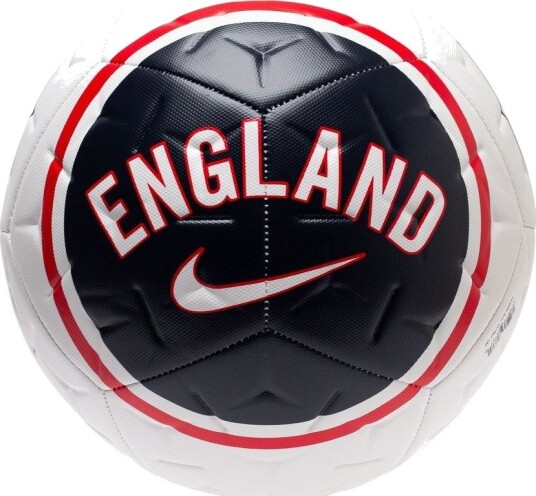 Nike Fotball England Academy Hvit/Obsidian/Rød Str. 5