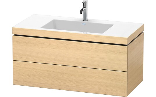 Duravit L-Cube Servantskap m/2 skuffer 1000x500x480 mm Middelhavs Eik