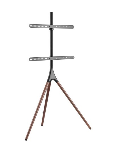 Alterzone Trio gulvstativ for 45 65" TV-ervalnøttbrun Alterzone Trio gulvstativ for 45 65" TV-ervalnøttbrun