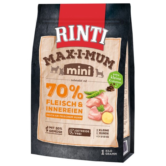 Rinti Max-I-Mum Mini Voksen Kylling -1 kg