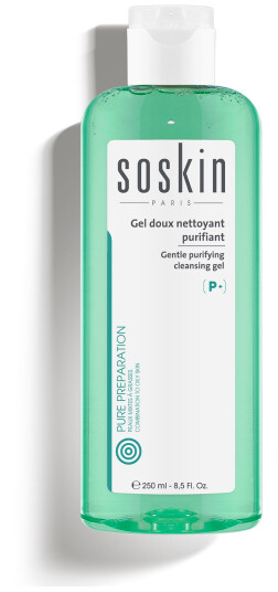 SOSkin Pure Preparations Gentle Purifying Cleansing Gel 250 ml