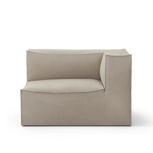 Ferm Living Catena Sofa Armrest Right S401    Cotton Linen   Natural