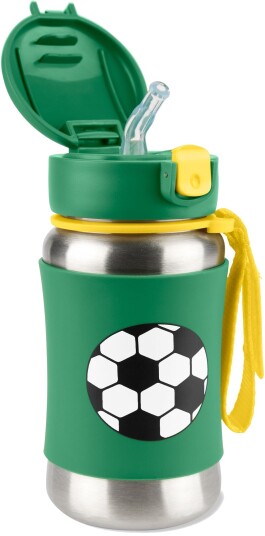 Skip Hop Spark Style Sportsflaske Fotball Grønn