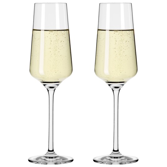 Ritzenhoff Lichtweiss champagneglass, 2 stk 1742514-01-0 1742515-01-0