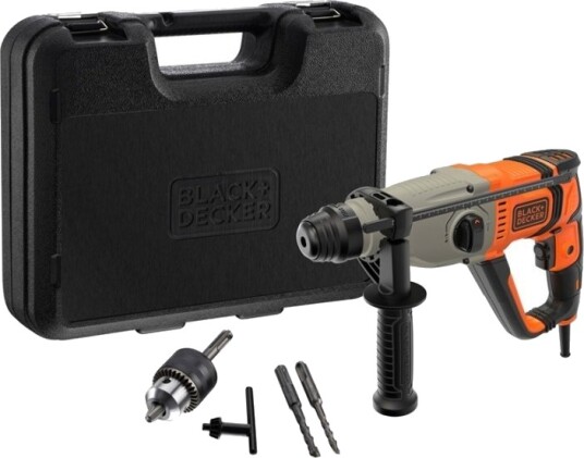 Black+Decker Borhammer i settboks 800W SDS-Plus Black+Decker Borhammer i settboks 800W SDS-Plus