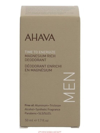 AHAVA Men Roll On Magnesium Rich Deodorant
