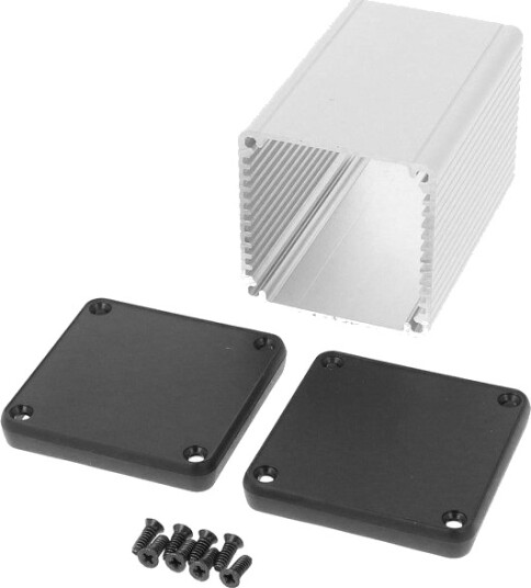 Hammond Electronics 1455Cs802 80 X 54 X 54 Aluminium Ekstrudert Klar 1 Stk