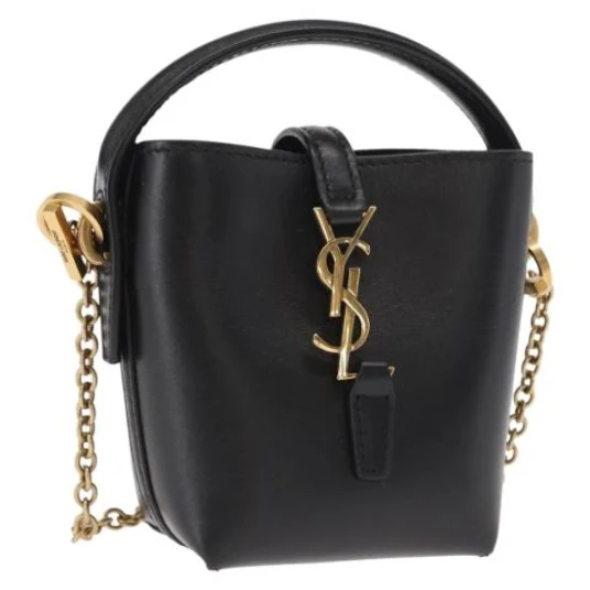 Saint Laurent Vintage Dame Svart