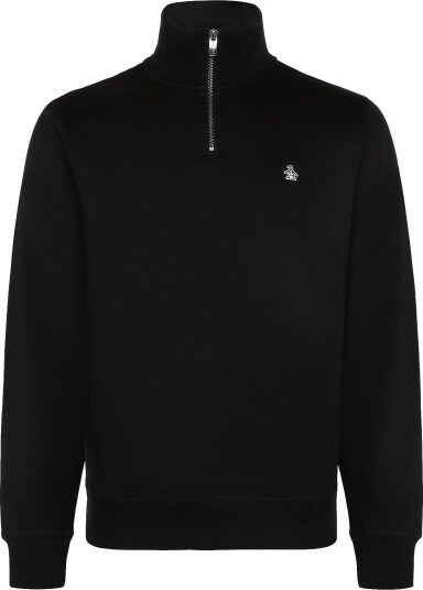 Original Penguin Org Flc Qtr Zip Stic   Black   L