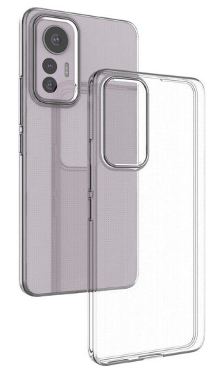 INCOVER Xiaomi 12 Lite Fleksibelt Plast Deksel - Gjennomsiktig
