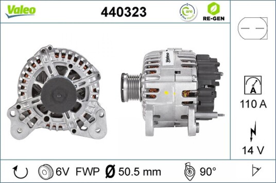 Dynamo VALEO 440323 Dynamo VALEO 440323