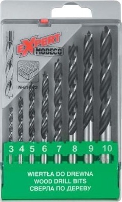 Wiertlo Modeco For Tre/Valse? Sylindriske Borre/Sett 7,4,5,3,6,10,8,9 Mm (Mn-61-572)