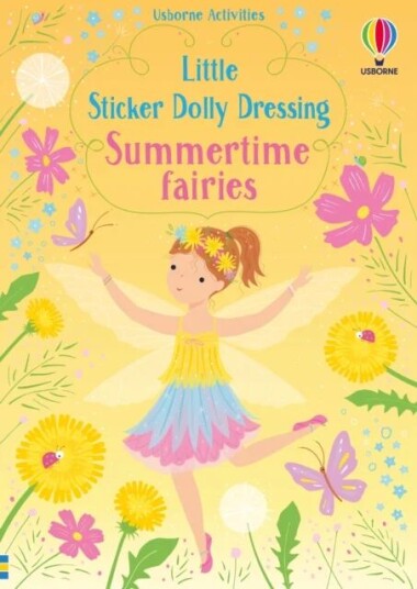 Little Sticker Dolly Dressing Summertime Fairies Av Fiona Watt