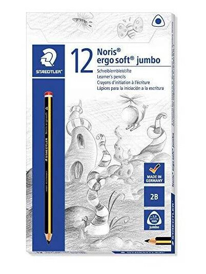 Staedtler Noris Blyant Ergosoft Jumbo 12 i pakke