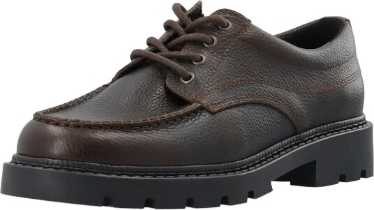 Bianco Biajeff Engineer Derby Texas Tumbled DARK BROWN 45