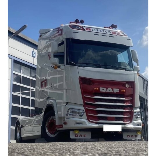 Fox Parts Solskjerm DAF XF / XG 30cm Modell: 5 topplys