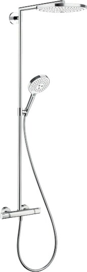 Hansgrohe Raindance Select S300 2jet Ø300 mm, Hvit/Krom