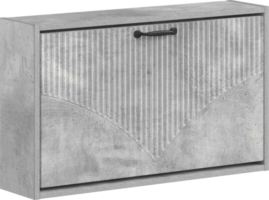 vidaXL Vegghengt skoskap HOORN 71 x 17 x 43 cm Konstruert tre