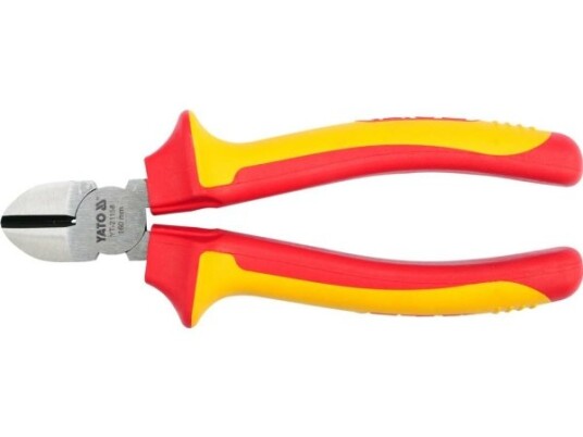 Yato 160 mm VDE Avbitertang med Sklisikker Håndtak Yato 160 mm VDE Avbitertang med Sklisikker Håndtak