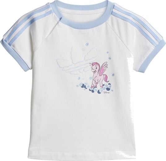 Adidas Originals T skjorte 3S Hvit Adidas Originals 74 T skjorte