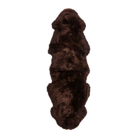 Natures Collection Saueskinn new zealand lang ull 160 cm chocolate Natures Collection Saueskinn new zealand lang ull 160 cm chocolate