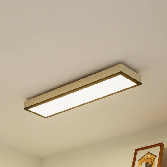 Lindby LED panel Laviona CCT dimbar betong 80 cm Lindby LED panel Laviona CCT dimbar betong 80 cm