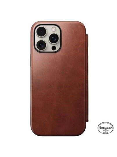 Nomad Leather Folio olde dublin iPhone 16 Pro Max