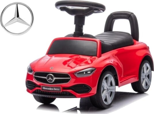 Milly Mally Mercedes C-Klasse Gåbil - Rød - Fra 1 År