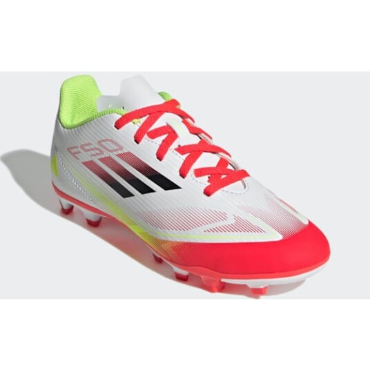 Adidas F50 Club FG/MG Junior Cloud White/Core Black/Solar Yellow 37 1/3 Adidas F50 Club FG/MG Junior Cloud White/Core Black/Solar Yellow 37 1/3