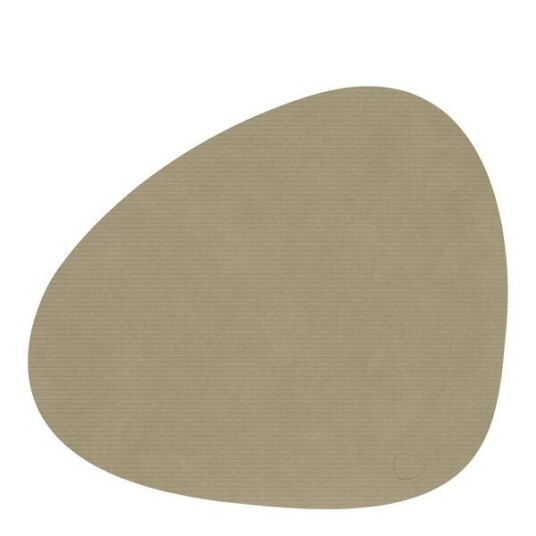 LIND DNA   Curve Corduroy spisebrikke 37x44 cm herbal dust