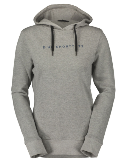 SCOTT No Shortcuts Hoody til Kvinner Grå SCOTT No Shortcuts Hoody til Kvinner Grå