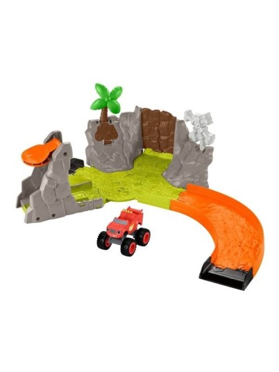 Fisher Price Nickelodeon Blaze And Mega Machines Stunt Arena Set