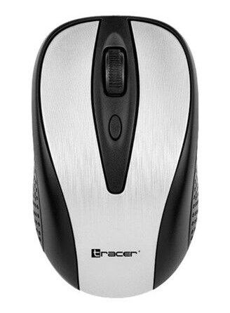 Tracer Joy II - mouse - 2.4 GHz - silver - Mus - Optisk - 3 knapper - Sølv