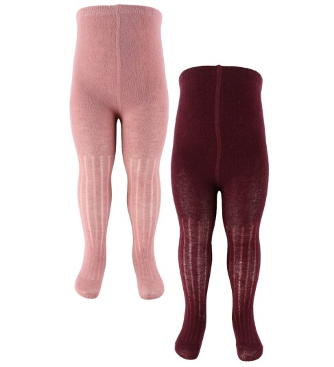 Minymo Tights 2-pakning Burnished Lilac Minymo Tights 2-pakning Burnished Lilac