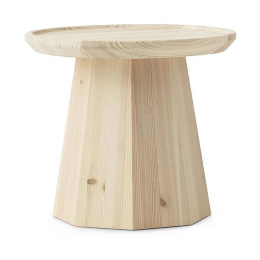Normann Copenhagen Pine table small sidebord Ø 45 cm H: 40,6 cm Pine
