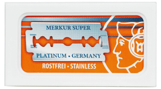 Merkur Super Platinium barberblader 10-pakning Merkur Super Platinium barberblader 10-pakning