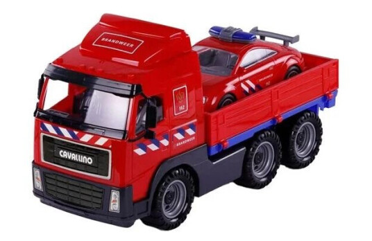 Cavallino Toys Cavallino Fire Truck and Fire Engine Scale 1:16