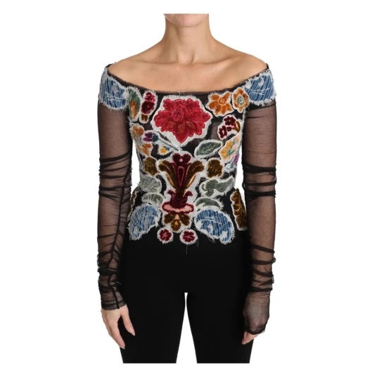 Dolce & Gabbana Dame Topper Flerfarget 3XS Dolce & Gabbana Dame Topper Flerfarget 3XS