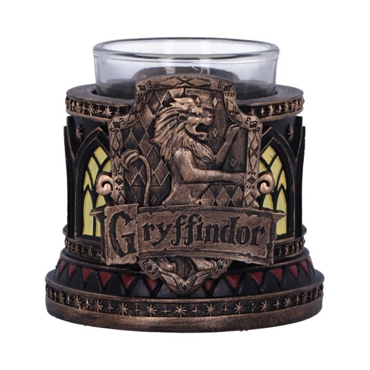 Harry Potter Gryffindor Håndmalt Telysholder i Harpiks
