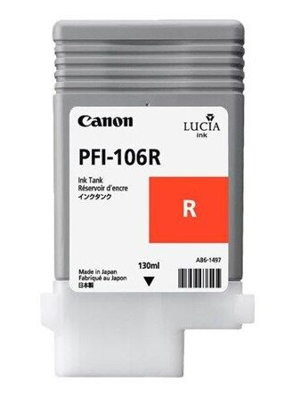 Canon PFI-106 / 6627B001 Red - Blekkpatron Red Canon PFI-106 / 6627B001 Red - Blekkpatron Red