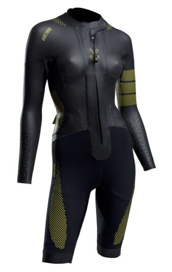 Colting Wetsuits Women's Swimrun Wetsuit Sr03 L , Black/Yellow Colting Wetsuits Women's Swimrun Wetsuit Sr03 L , Black/Yellow